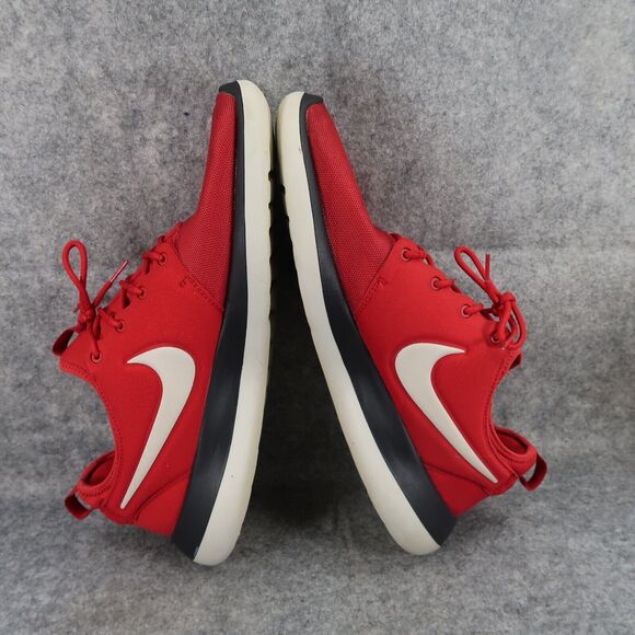 Nike Shoes Mens 14 Sneakers Athletic Roshe Two Trainers Sport Running Active Red - Picture 8 of 12